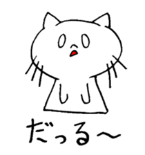 Yes, it's a cat, sticker sticker #3750059