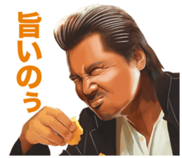 Riki Takeuchi 2 sticker #3750095