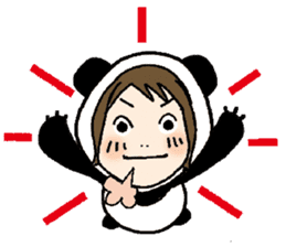 yakuzen-panda sticker #3750211