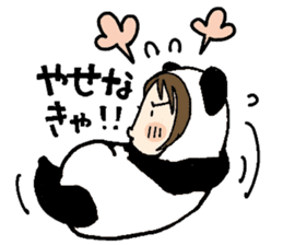 yakuzen-panda sticker #3750219