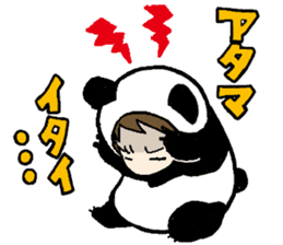 yakuzen-panda sticker #3750222