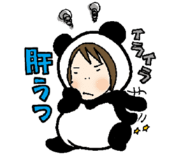 yakuzen-panda sticker #3750224