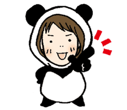 yakuzen-panda sticker #3750227
