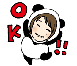 yakuzen-panda sticker #3750229