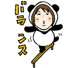 yakuzen-panda sticker #3750232
