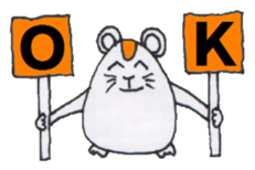 Kawaii HAMSTER MOUSE sticker #3750729