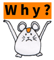 Kawaii HAMSTER MOUSE sticker #3750737