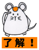 Kawaii HAMSTER MOUSE sticker #3750738