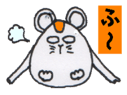Kawaii HAMSTER MOUSE sticker #3750742