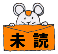 Kawaii HAMSTER MOUSE sticker #3750743