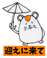 Kawaii HAMSTER MOUSE sticker #3750746