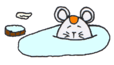 Kawaii HAMSTER MOUSE sticker #3750765