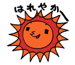 THE NORTH WIND AND THE SUN sticker #3751376