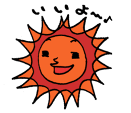 THE NORTH WIND AND THE SUN sticker #3751385