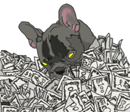 French Bulldog Stickers 2 sticker #3751536