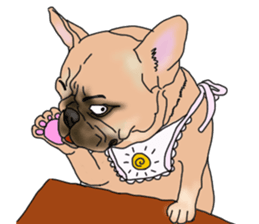 French Bulldog Stickers 2 sticker #3751545