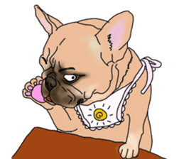 French Bulldog Stickers 2 sticker #3751545