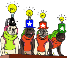 French Bulldog Stickers 2 sticker #3751559