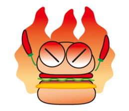 One day of a hamburger sticker #3752194