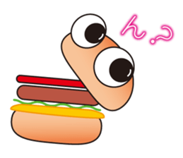 One day of a hamburger sticker #3752196
