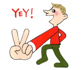 Lucky red! sticker #3752650