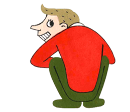 Lucky red! sticker #3752670