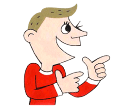 Lucky red! sticker #3752671