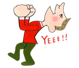 Lucky red! sticker #3752677