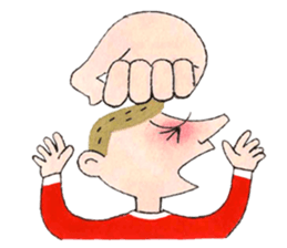 Lucky red! sticker #3752679