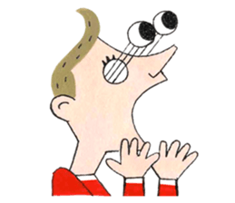 Lucky red! sticker #3752686