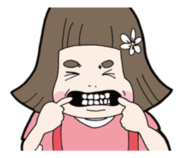 Naughty girl!! sticker #3753000