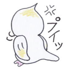 Cute chatting Cockatiel-chan sticker #3753435