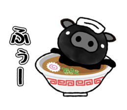 Black Animal's Party sticker #3754578