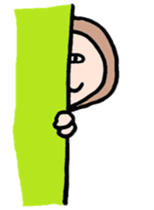 Alien from monkey planet sticker #3754692