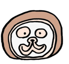 Alien from monkey planet sticker #3754694