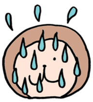 Alien from monkey planet sticker #3754698