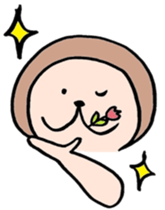 Alien from monkey planet sticker #3754701
