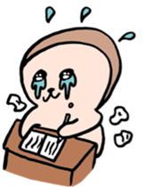 Alien from monkey planet sticker #3754706