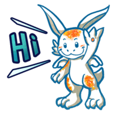 Marshy the Marshmallow Dragon (English) sticker #3754887