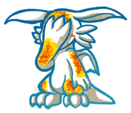 Marshy the Marshmallow Dragon (English) sticker #3754895