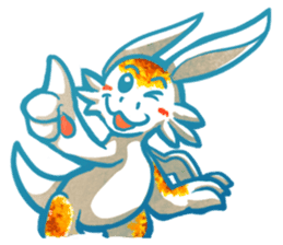 Marshy the Marshmallow Dragon (English) sticker #3754915