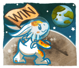 Marshy the Marshmallow Dragon (English) sticker #3754919