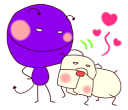 girogirorin and burubururin sticker #3755055