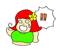 GubGib Fat Girl By THANPH sticker #3755089
