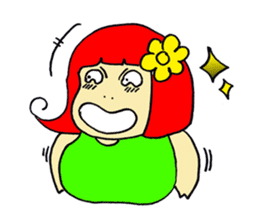 GubGib Fat Girl By THANPH sticker #3755100