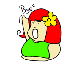 GubGib Fat Girl By THANPH sticker #3755101