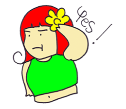 GubGib Fat Girl By THANPH sticker #3755106