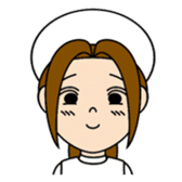 a nurse ange who is symbol of iyashi sticker #3755726