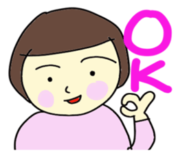 Life of a pregnant woman sticker #3755799