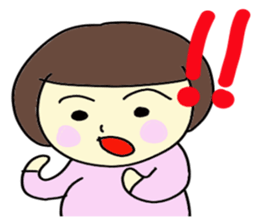 Life of a pregnant woman sticker #3755804